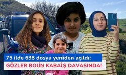 75 ilde 638 dosya yeniden açıldı: Gözler Rojin davasında!