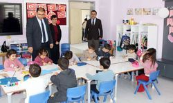 Edremit’te anaokullarının eğitim faaliyetleri yerinde incelendi