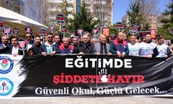 Eğitimde şiddete karşı Van’dan ortak tepki