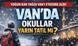 Van'da okullar tatil mi? Kar yağışı etkisini artırdı...