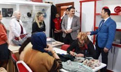 İpekyolu Kaymakamı Gilan’dan ADEM kursiyerlerine ziyaret