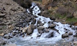 Kanispi Şelalesi akmaya başladı