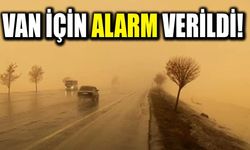 Meteoroloji alarm verdi: Van, toza bürünecek!
