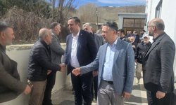 Milletvekili Ramanlı’dan HÜDA PAR Van İl Başkanı Sayğın’a taziye ziyareti