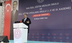 Milli Eğitim Bakanı Tekin Van’da mesleki eğitim ve uygulama okulunu törenle açtı