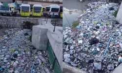 Van Akköprü Deresi çöp yığınlarıyla dikkat çekiyor