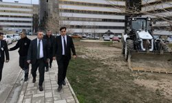 Van Bölge Hastanesi’ne yeni otopark alanları kazandırılıyor
