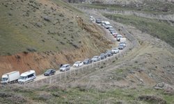 Van- Hakkâri karayolunda çalışmalar aralıksız sürüyor