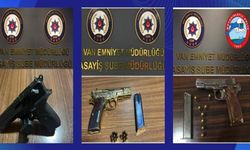 Van’da asayiş uygulamaları: Çok sayıda silah ele geçirildi