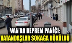 Van’da deprem paniği: Vatandaşlar sokağa döküldü