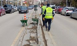 Van’da kaldırımlarda bakım-onarım çalışması