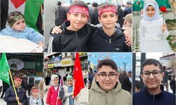 Van’da meydanı dolduran çocukların Peygamber sevgisi…