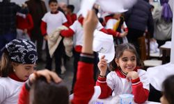 Van’da minik öğrenciler mama üretim tesislerini gezdi