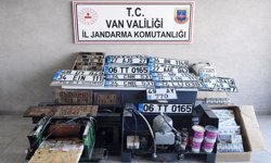 Van’da sahte plaka operasyonu! 4 gözaltı