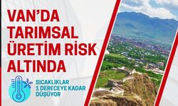 Sıcaklıklar 1 dereceye düşüyor: Van’da tarımsal üretim risk altında