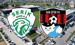Vanspor, Serikspor’un konuğu! Maçın hakemleri açıklandı