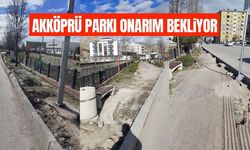 Akköprü Parkı onarım bekliyor