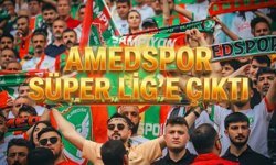 Amedspor Süper Lig'e çıktı!