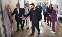 Başhekim Karaman, hastane personeliyle bayramlaştı