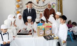 Başkale’de 4-6 yaş Kur’an kursu öğrencileri mezuniyet sevinci yaşadı
