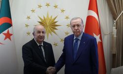 Cumhurbaşkanı Erdoğan, Cezayir Cumhurbaşkanı Tebbun ile görüştü