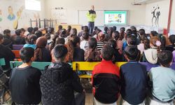 Erciş’te öğrencilere trafik eğitimi verildi