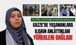 Filistinli esir Van’da konuştu: Anlattıkları yürek dağladı