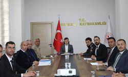 Başkale’de haftalık okul güvenliği toplantısı yapıldı