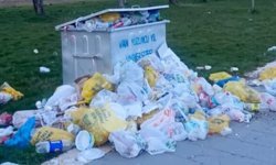 İpekyolu Kevenli TOKİ ve YYÜ yerleşkesinde çöp tepkisi