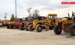 Ekonomik ömrünü doldurmuş araç ve iş makineleri satışa çıkarıldı