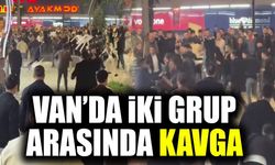 Van’da iki grup arasında kavga: Sandalyeler havada uçuştu