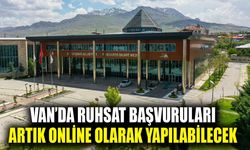 Van’da ruhsat başvuruları artık online olarak yapılabilecek