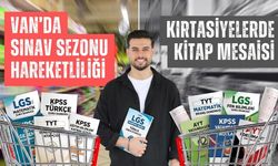 Van’da sınav sezonu hareketliliği: Kırtasiyelerde kitap mesaisi başladı
