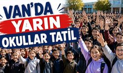 Van’da yarın okullar tatil