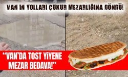Van’ın yolları çukur mezarlığına döndü!