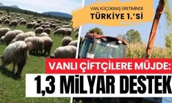 Vanlı çiftçilere müjde: 1,3 milyar liralık destek ödemesi bugün