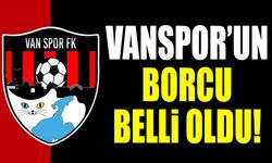 Vanspor’un borcu kamuoyuyla paylaşıldı