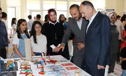 Edremit BİLSEM yıl sonu sergisi yoğun ilgi gördü