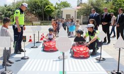 Edremit İlkokulu öğrencilerine trafik eğitimi verildi
