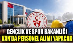 Gençlik ve Spor Bakanlığı Van’da personel alımı yapacak