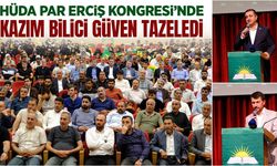 HÜDA PAR Erciş İlçe Kongresi'nde Kazım Bilici güven tazeledi