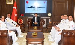 Sahil Güvenlikten Kaymakam Gilan’a ziyaret