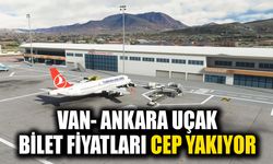 Van- Ankara uçak bilet fiyatları cep yakıyor