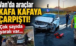 Van - Erciş yolunda trafik kazası! Çok sayıda yaralı var...