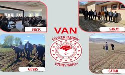 Van'da 298 çiftçiye eğitim verildi