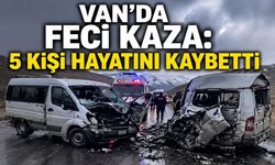 Van’da feci kaza: 5 kişi hayatını kaybetti