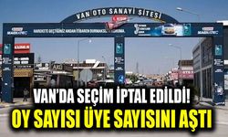 Van’da kooperatif seçimi iptal edildi! Oy sayısı üye sayısını aştı