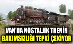 Van’da nostaljik trenin bakımsızlığı tepki çekiyor