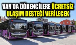 Van’da öğrencilere ücretsiz ulaşım desteği verilecek