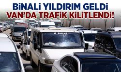 Van’da trafik kilitlendi! Protokol ziyareti kenti felç etti…